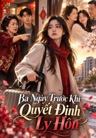Ba Ngày Trước Khi Quyết Định Ly Hôn