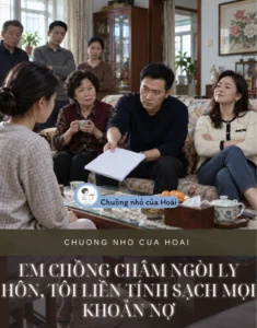CHỒNG CHÂM NGÒI LY HÔN, TÔI LIỀN TÍNH SẠCH MỌI KHOẢN NỢ