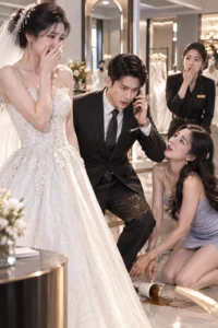 THỬ VÁY CƯỚI GẶP TRÀ XANH, CHỒNG TÔI GỌI LUÔN CẢNH SÁT