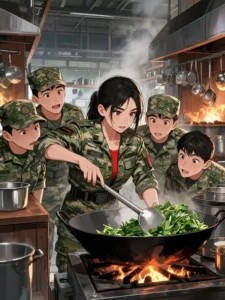 Tân binh biết nấu ăn