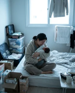 Vừa sinh con chưa đầy một ngày